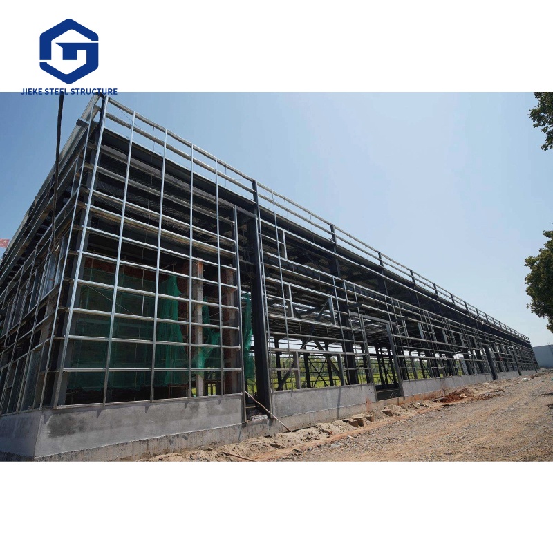 Multi-Layer Steel Buildings Industrial-Modern Design for Office Apartment Hotel Workshop and Shop