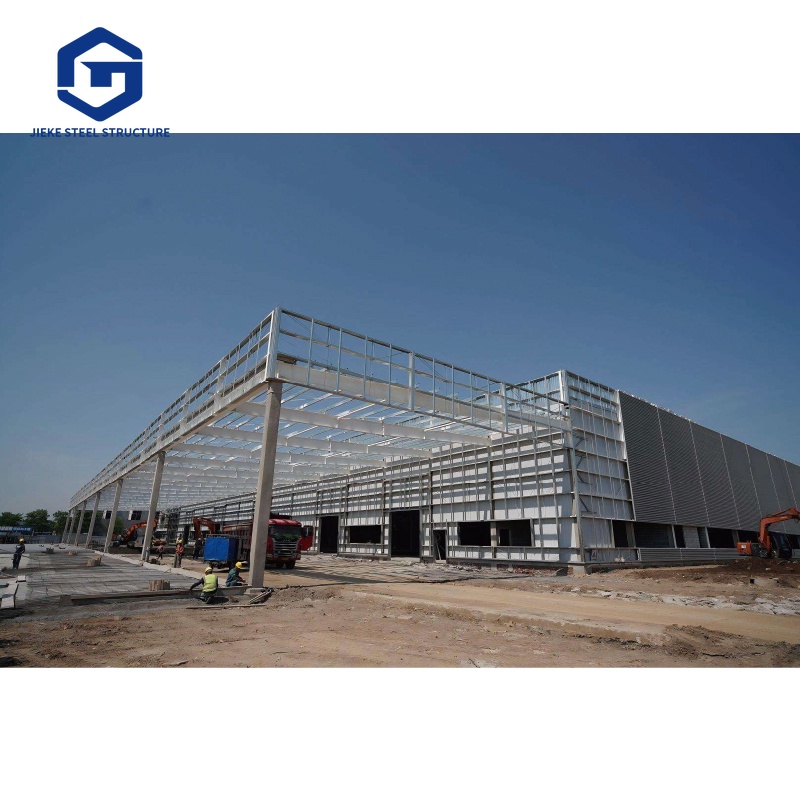Multi-Layer Steel Buildings Industrial-Modern Design for Office Apartment Hotel Workshop and Shop