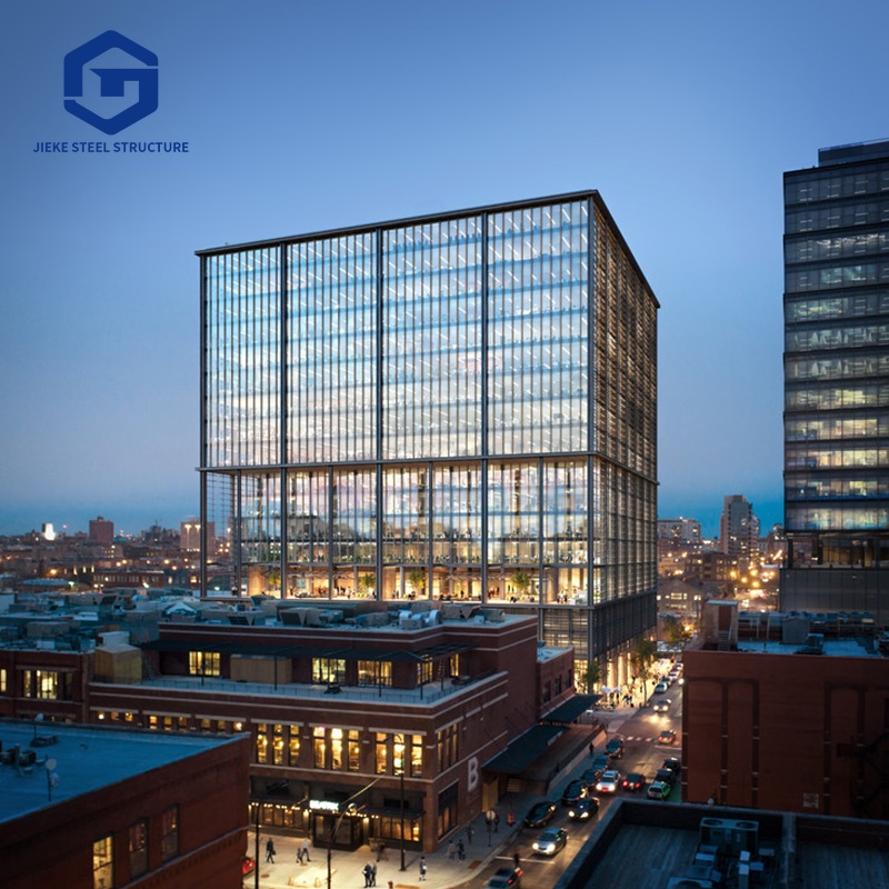 Prefabricated Steel Frame Structure Building Multi-story Steel Apartment Buildings