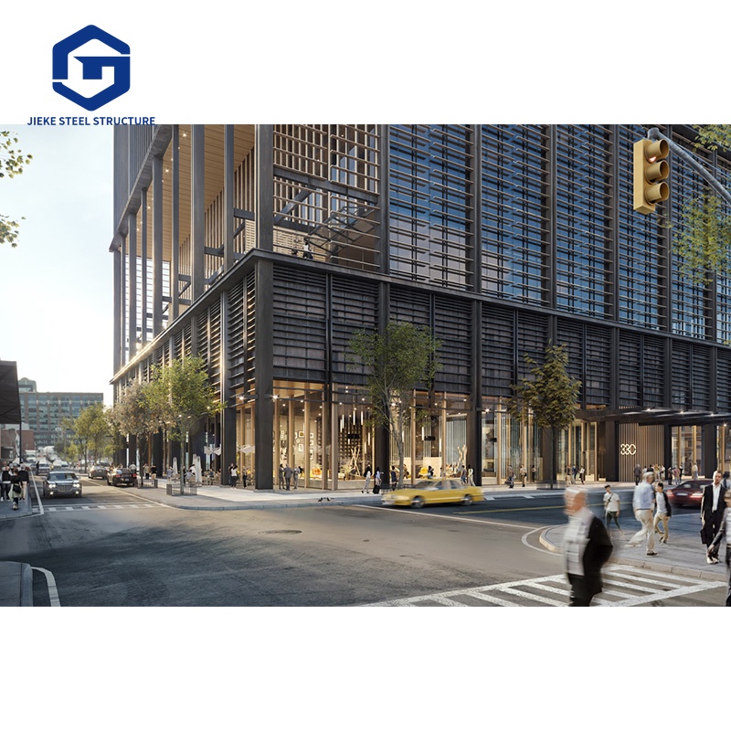 Prefabricated Steel Frame Structure Building Multi-story Steel Apartment Buildings