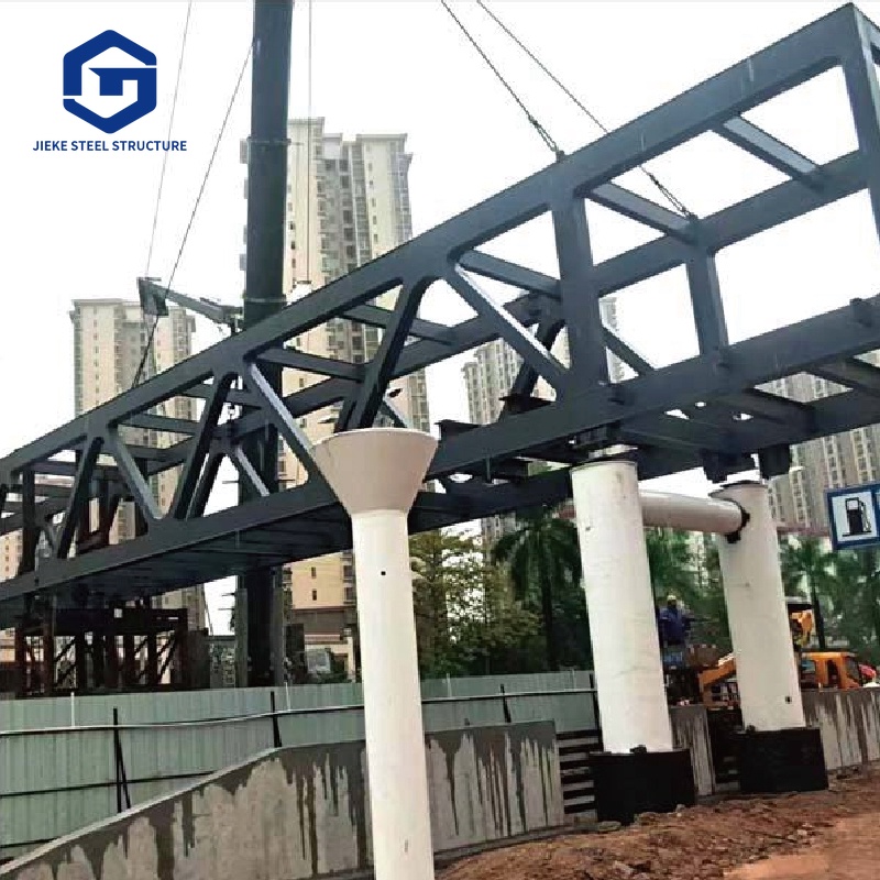 High Strength Prefabricated Long Span Steel Structure Pedestrian Portable Steel Bridge Truss Bailey Bridge