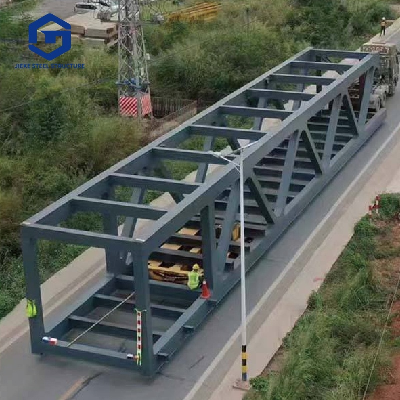 High Strength Prefabricated Long Span Steel Structure Pedestrian Portable Steel Bridge Truss Bailey Bridge