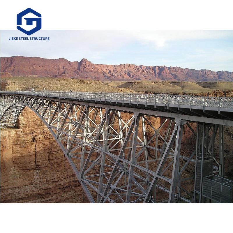 High Strength Prefabricated Long Span Steel Structure Pedestrian Portable Steel Bridge Truss Bailey Bridge