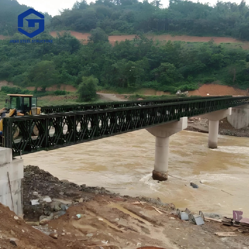 Professional Design Fast Assembling Prefab Steel Structure Pedestrian Bridge