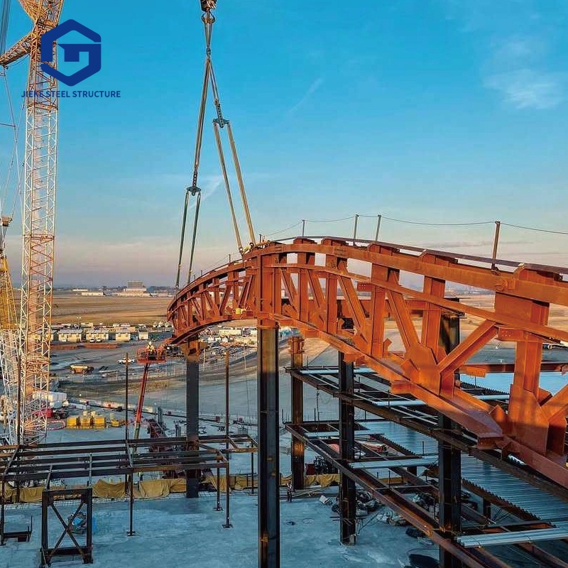 Professional Design Fast Assembling Prefab Steel Structure Pedestrian Bridge