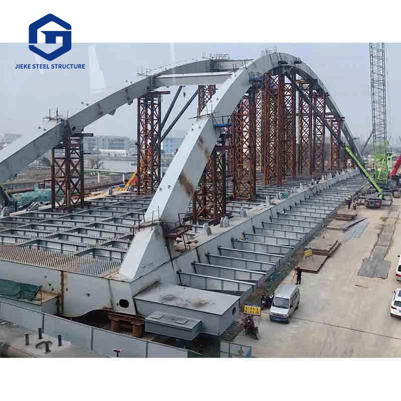 Professional Design Fast Assembling Prefab Steel Structure Pedestrian Bridge