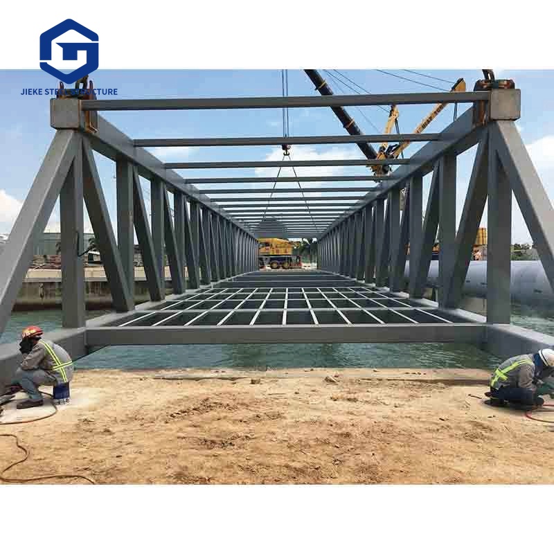 Professional Design Fast Assembling Prefab Steel Structure Pedestrian Bridge