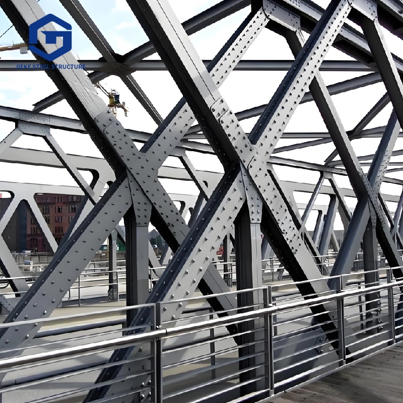 Modern Designed Outdoor Bailey Bridge Fabricated Steel Structure