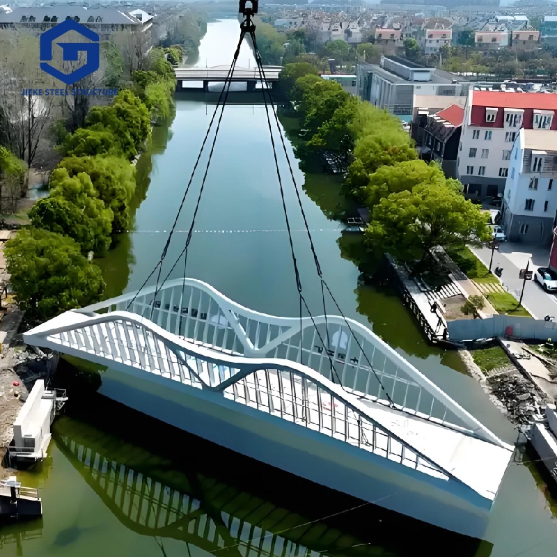 Modern Designed Outdoor Bailey Bridge Fabricated Steel Structure