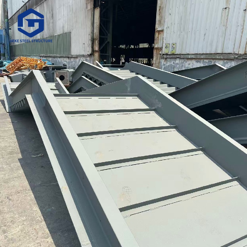 Modern Designed Outdoor Bailey Bridge Fabricated Steel Structure