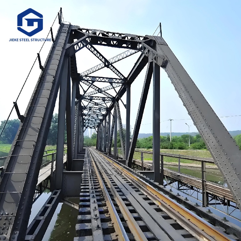 Steel Bridge Prefab Steel Truss Structure Bridge Design for Sale
