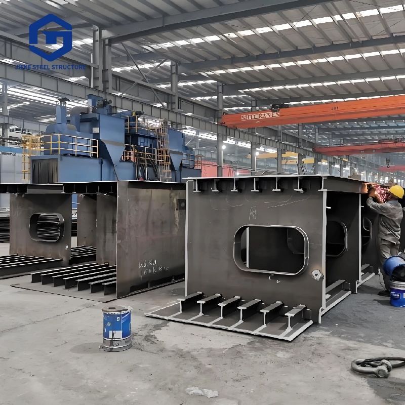 Wholesale Engineering long span Steel structure building OverPass Steel pedestrian Structure Bridge