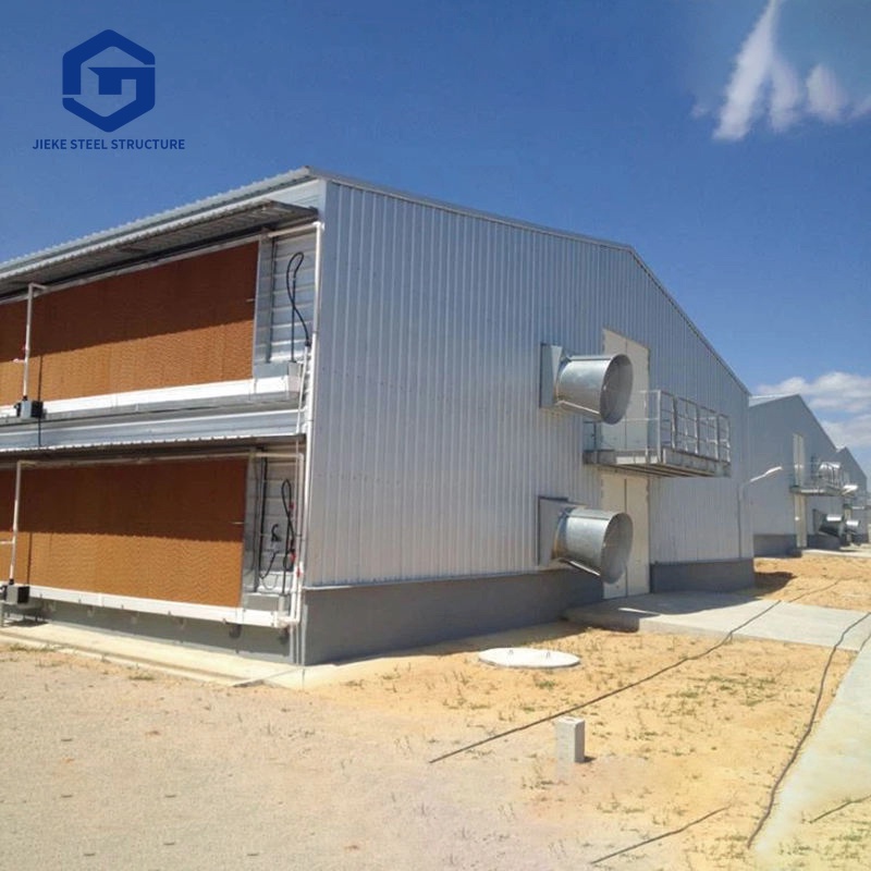 Prefabricated Steel Structure Chicken Coops for Farms: Steel Frame Chicken Sheds and Poultry House System Solutions