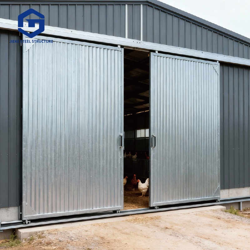 Structural poultry farm shed construction  Chicken farm building design  Affordable construction project  Steel structure  New chicken coop