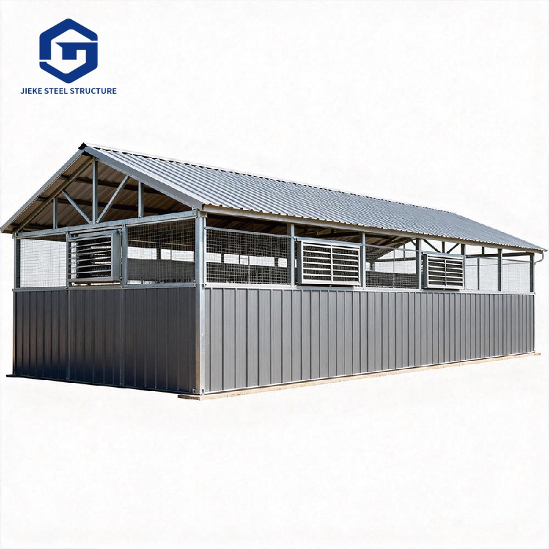 Steel Structure Chicken Shed Workshop Farm House Design Construction Coop Poultry