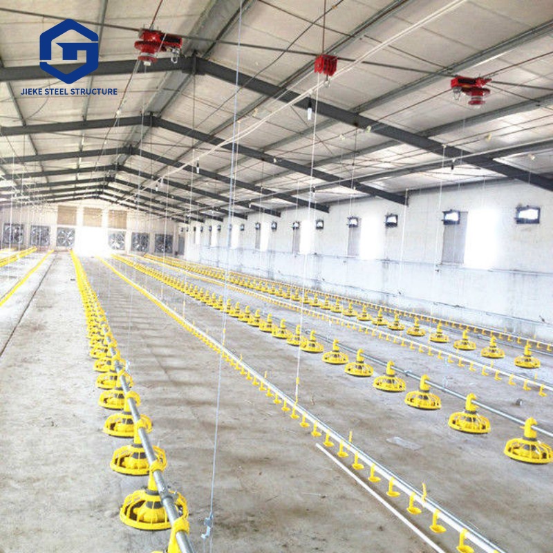 Lightweight Steel Structure Chicken Farm Construction Small-scale Building Steel Structure Chicken Farms