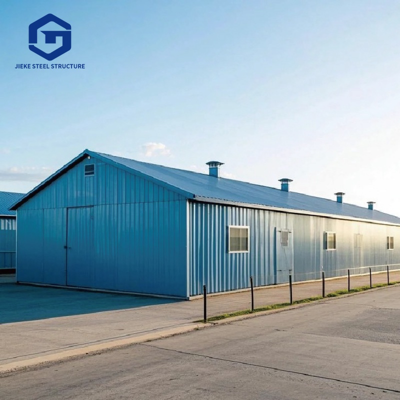 Lightweight Steel Structure Chicken Farm Construction Small-scale Building Steel Structure Chicken Farms