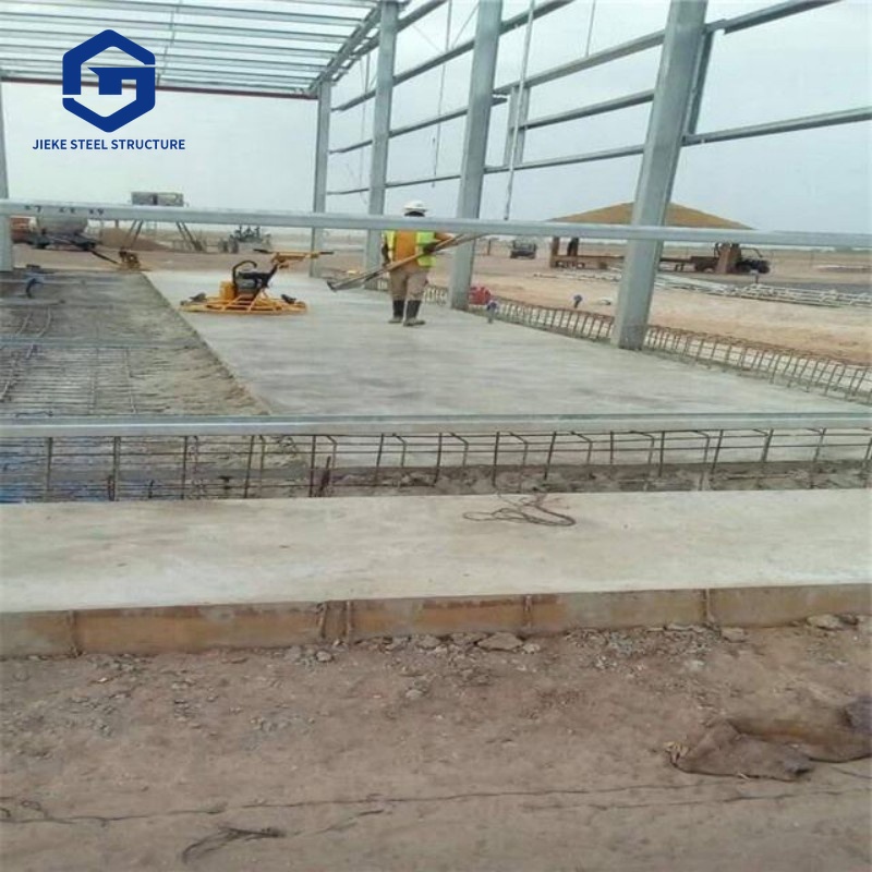 Quickly assembled prefabricated steel structure poultry farm shed construction layer chicken house