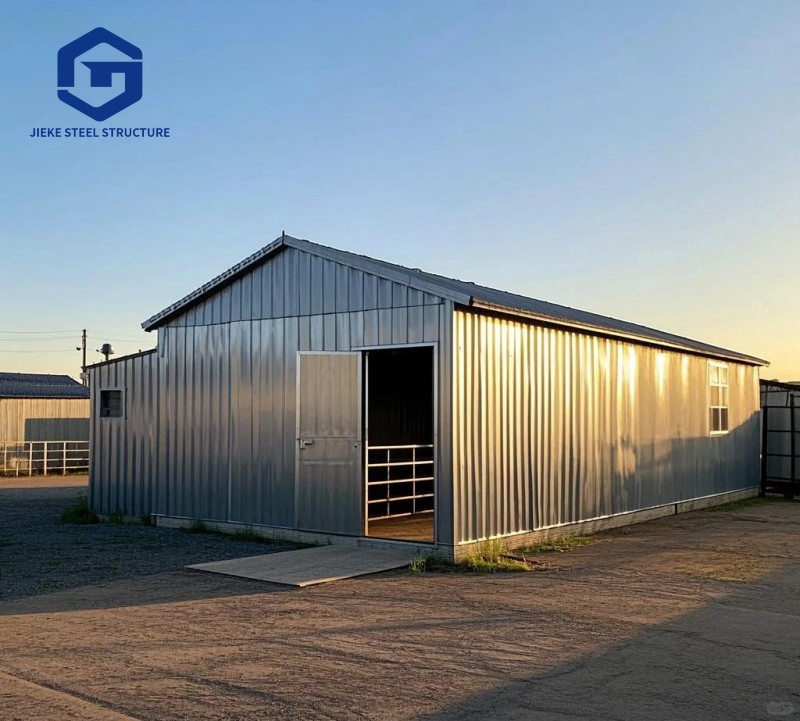 Quickly assembled prefabricated steel structure poultry farm shed construction layer chicken house