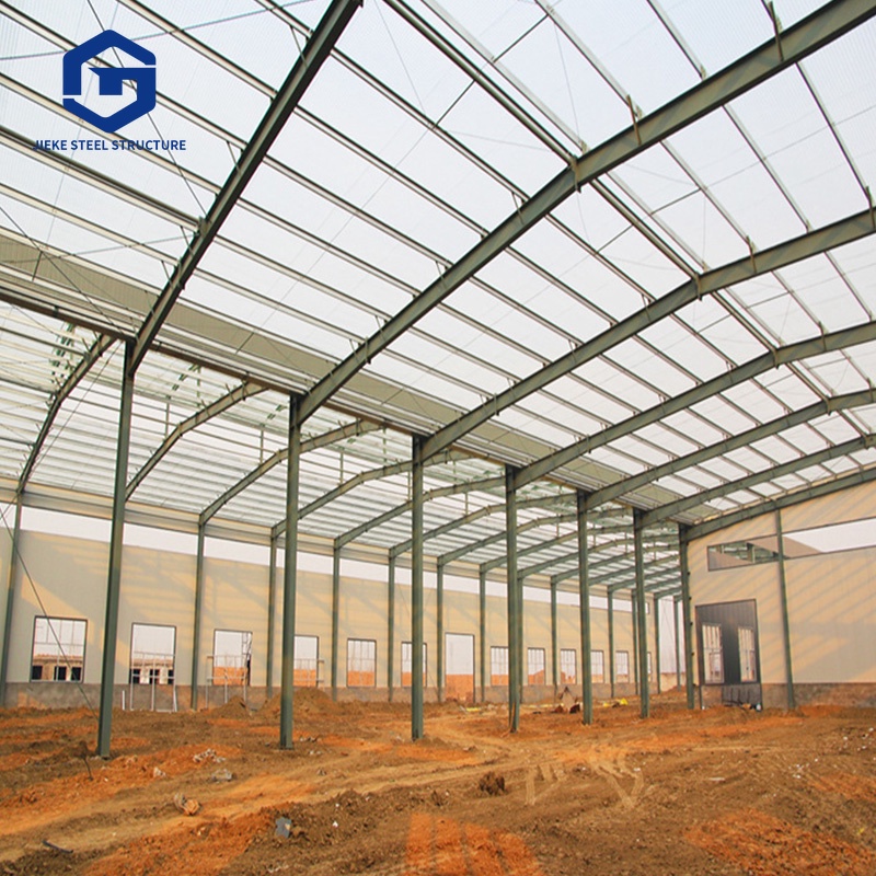 Large Scale Commercial Poultry Farm Prefabricated Metal Building Prefab Steel Structure Poultry House