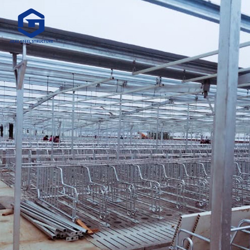 Professional Construction Design Steel Structure Pig Shed Equipment Pig Farming House for Piggery Farm