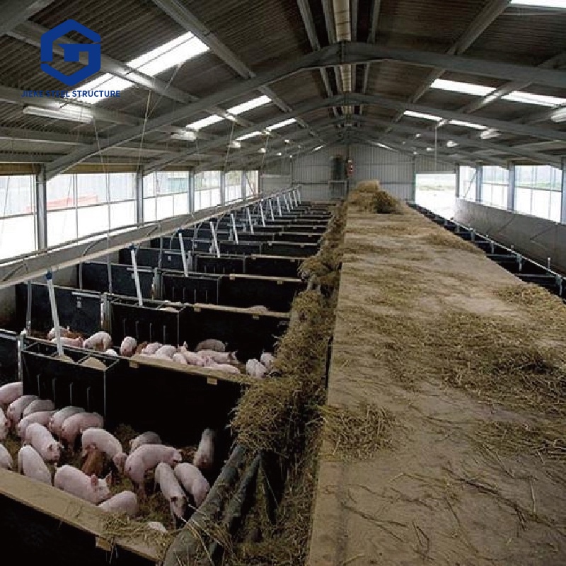 Professional Construction Design Steel Structure Pig Shed Equipment Pig Farming House for Piggery Farm
