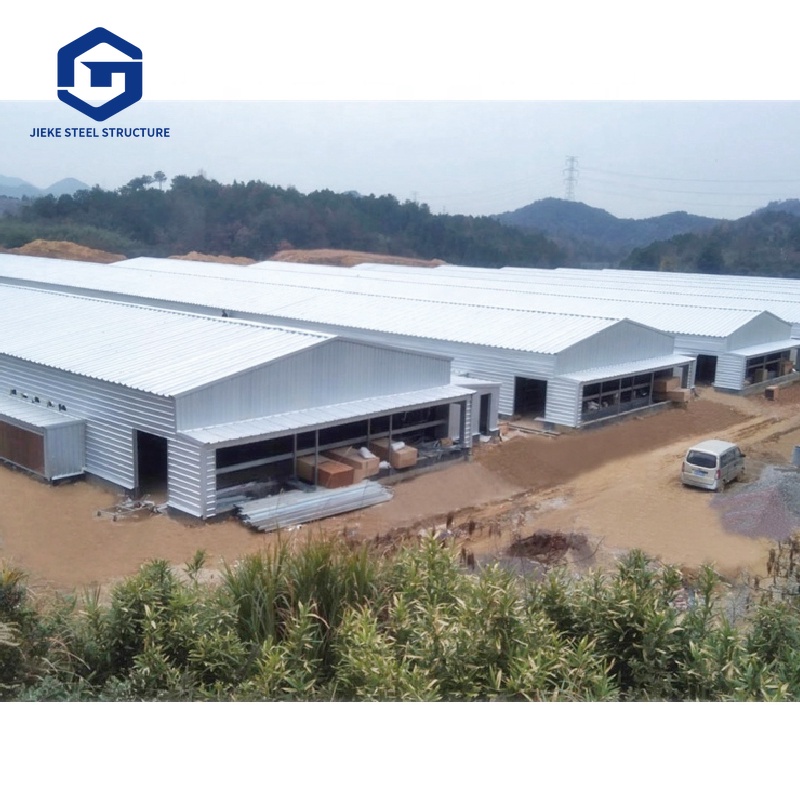 Modern Farm Pig House Steel Structure for Workshop Farmhouse or Garage Shed