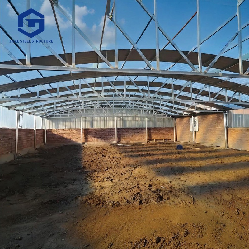 Modern Farm Pig House Steel Structure for Workshop Farmhouse or Garage Shed