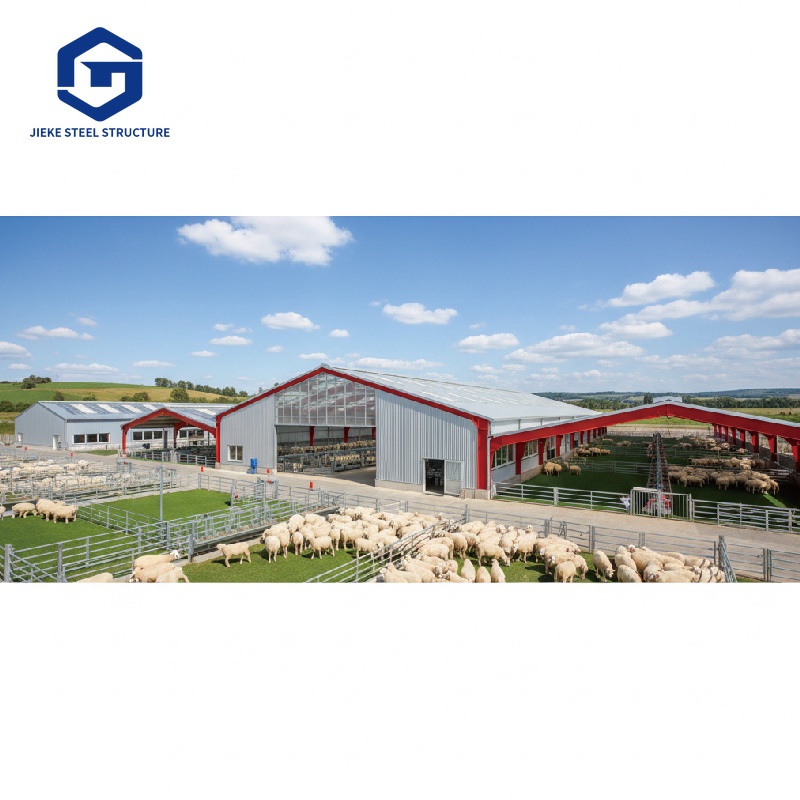 Modern Farm Pig House Steel Structure for Workshop Farmhouse or Garage Shed