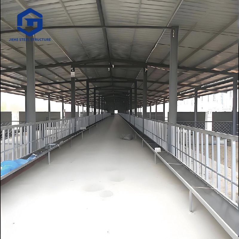Steel Structure Pig Farming House Automatic Hog Shed Prefab Pig Pen Feeding System Pig House Kits Frame Cow Shed