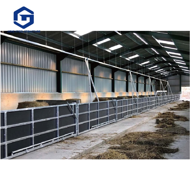 Free Range Steel Structure Poultry Pig Farm House Prefab Metal Piggery Shed 