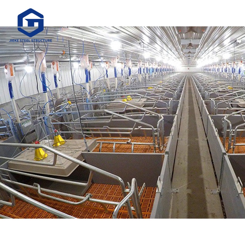 Design of Low-Cost Prefabricated Pig house Steel Structure Pig Farm