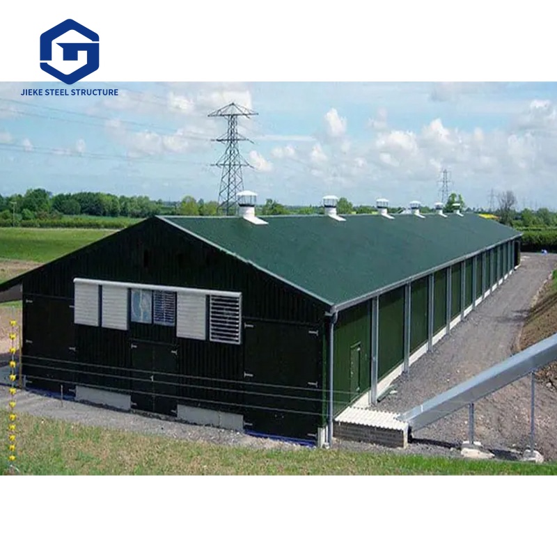Durable Factory Industrial Design Prefabricated Steel Farmhouse for Sheep Pigs Cow Poultry Cow Poultry Farmhouse