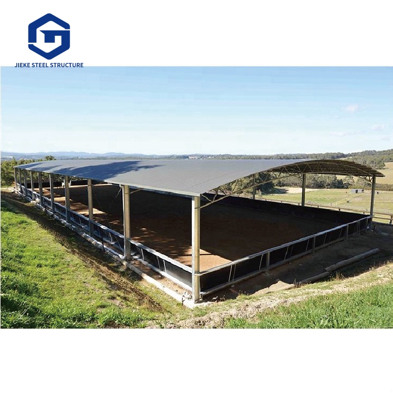 China Design Low Cost Prefabricated Steel Cow Cattle Sheep Chicken Poultry Farm Building House