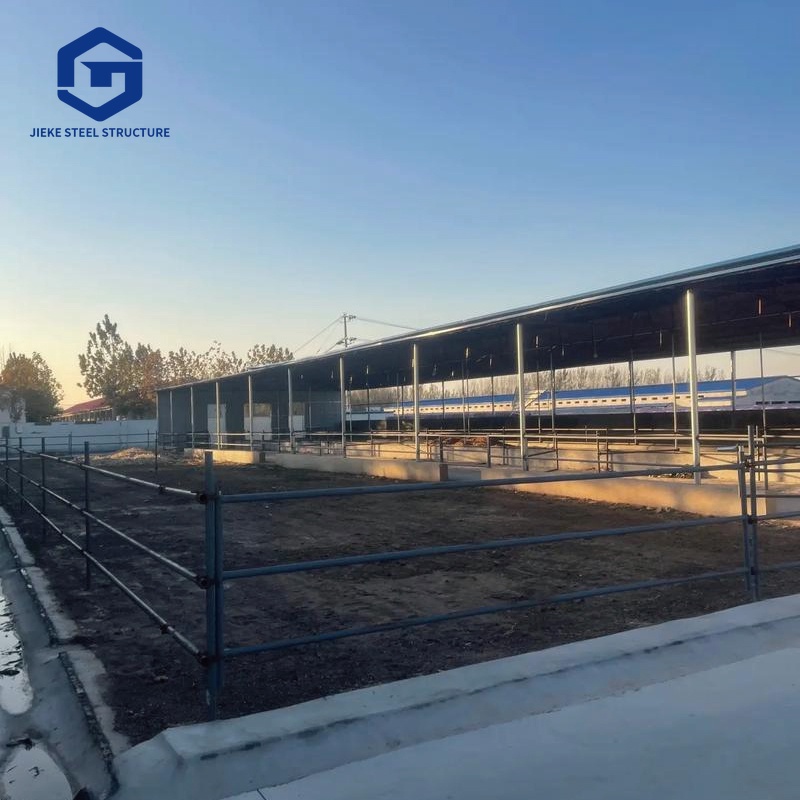 Construction of modern steel structure barns, prefabricated steel farmhouses, construction of barns, barn design, structural steel, barns