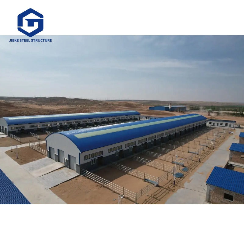 Prefabricated Steel Structure Chicken Coop & Cattle Shed Durable Anti-Corrosive for Livestock Farming