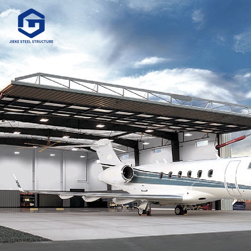 Aircraft Hangar Space Frame Roofing Steel Structure Airplane Warehouse Aviation Building Aircraft Maintenance Workshop