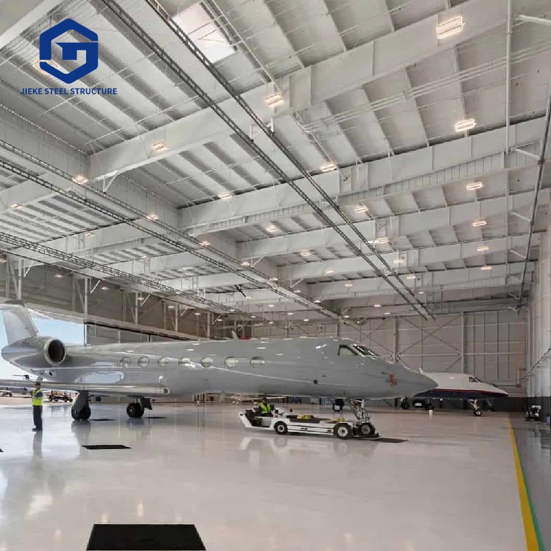 Aircraft Hangar Space Frame Roofing Steel Structure Airplane Warehouse Aviation Building Aircraft Maintenance Workshop