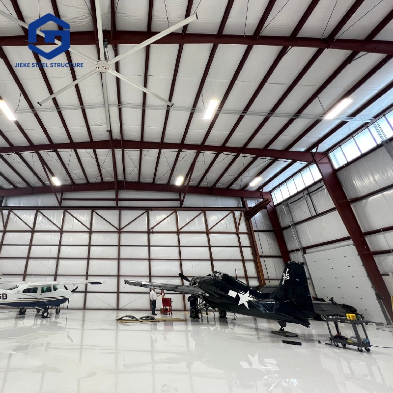Steel Space Frame Warehouse Hangar Steel Structure Aircraft Hangar