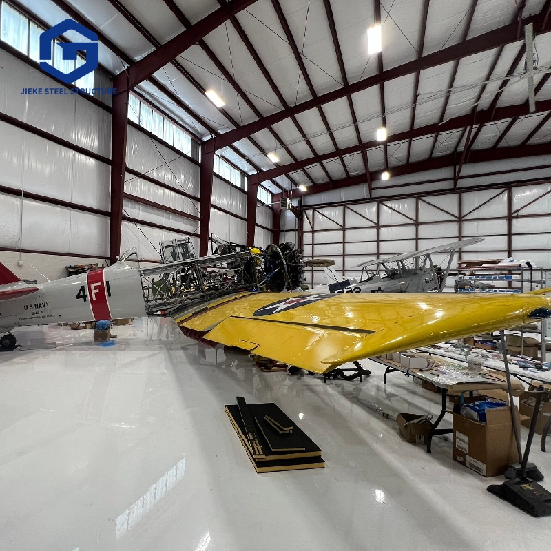 Steel Space Frame Warehouse Hangar Steel Structure Aircraft Hangar