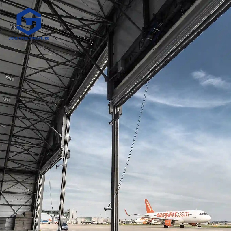 Steel Space Frame Warehouse Hangar Steel Structure Aircraft Hangar