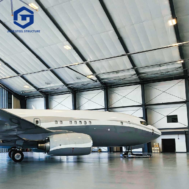 Steel Space Frame Warehouse Hangar Steel Structure Aircraft Hangar