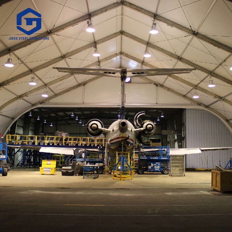 Simple installation of prefabricated steel structure buildings / workshops / aircraft hangars / building materials