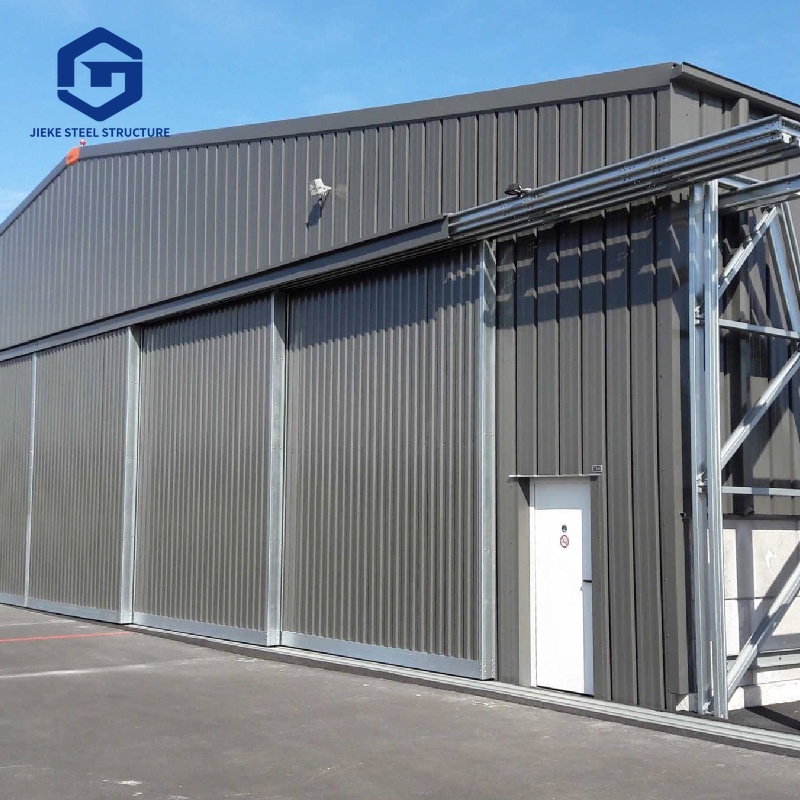 Simple installation of prefabricated steel structure buildings / workshops / aircraft hangars / building materials