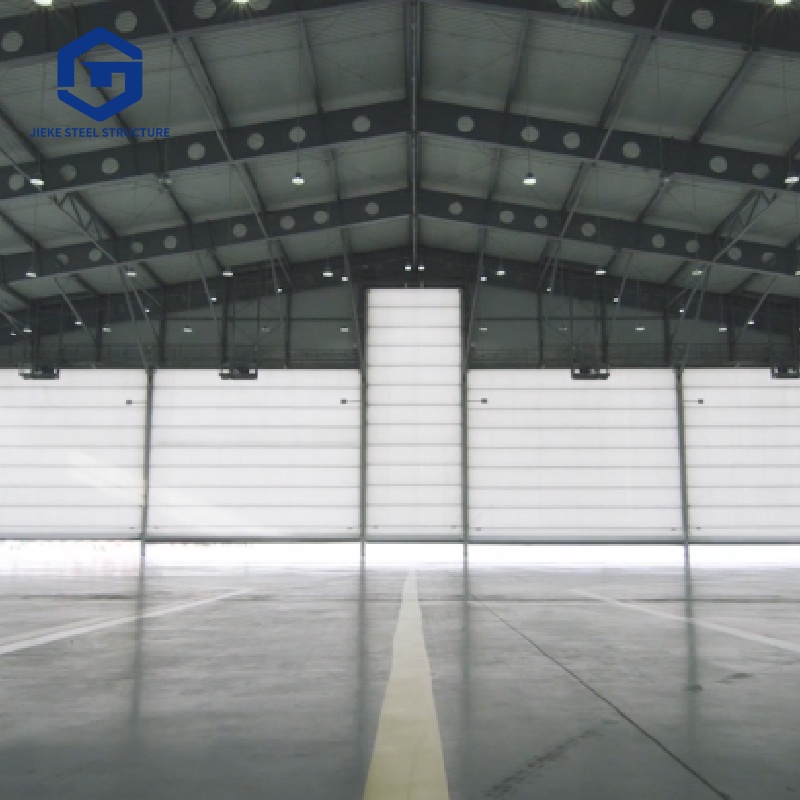 Modern Style Aircraft Hangar Industrial Prefabricated Steel Structure Aircraft Hangar