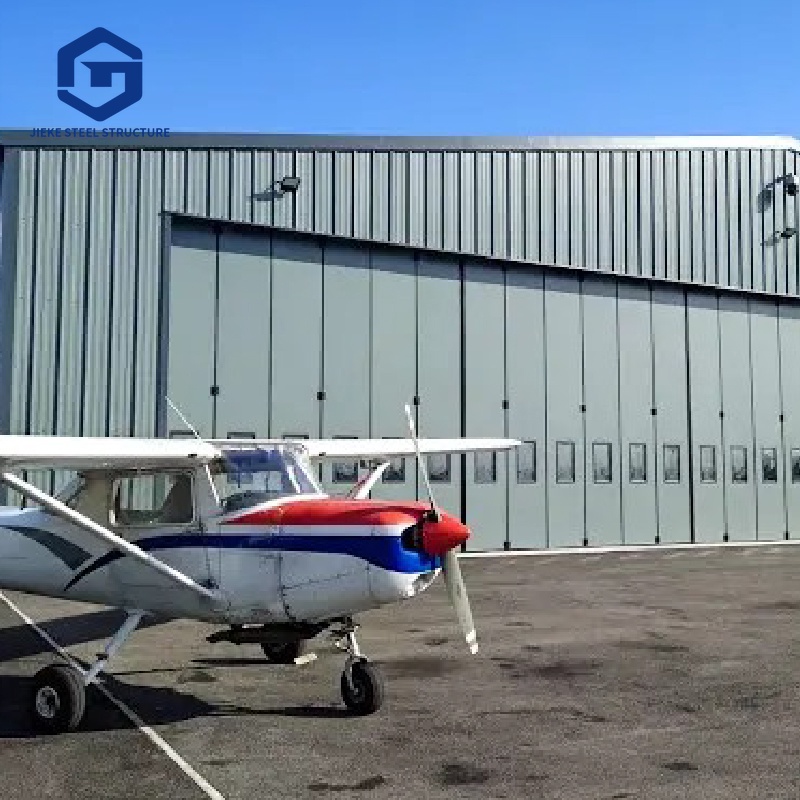 Modern Style Aircraft Hangar Industrial Prefabricated Steel Structure Aircraft Hangar