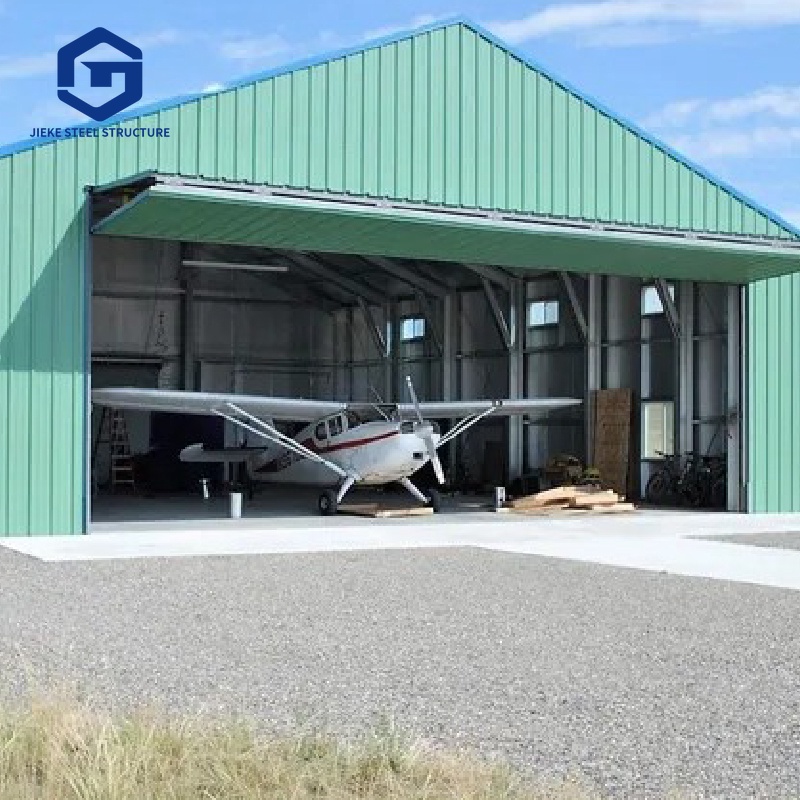 Modern Style Aircraft Hangar Industrial Prefabricated Steel Structure Aircraft Hangar