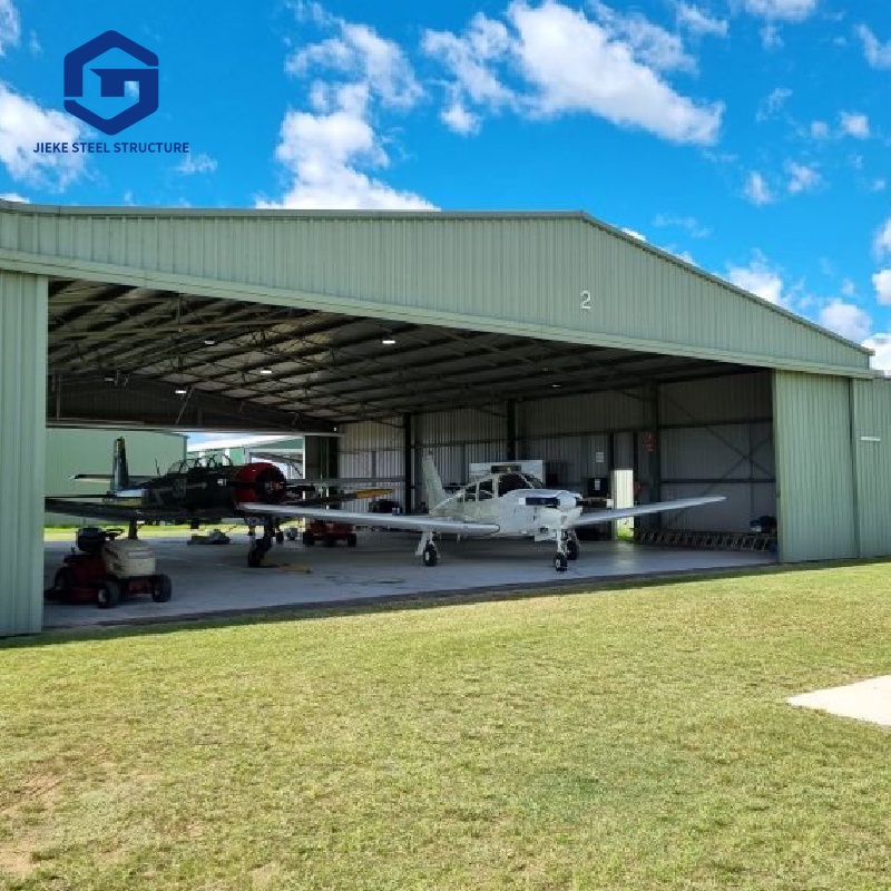 Modern Style Aircraft Hangar Industrial Prefabricated Steel Structure Aircraft Hangar