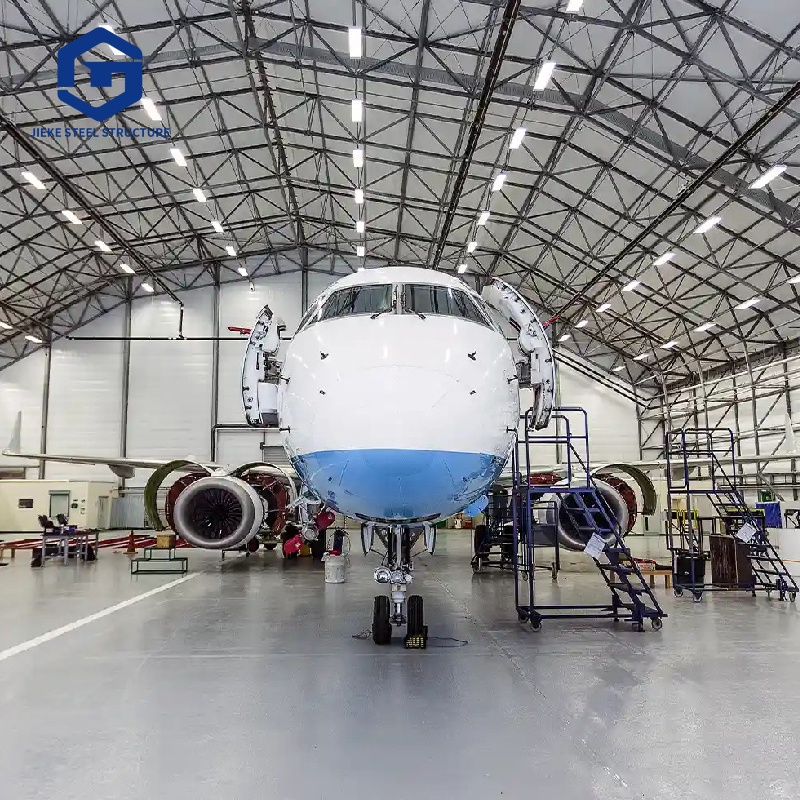 Prefabricated Light Steel Structure Warehouse Used For Airport Hangar