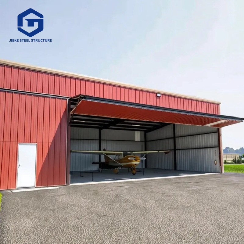 Prefabricated Light Steel Structure Warehouse Used For Airport Hangar